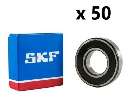 Rodamiento 6207 2rs C3 - Skf (35mm X 72mm X 17mm) - 50 Uni.