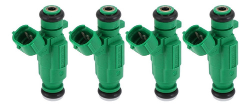 M 4 Inyectores De Combustible Para Hyundai Accent 1.6l L4