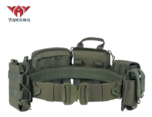 Yakeda Tactical Waist Bag 8 In 1 Atfg Mox Camouflage New