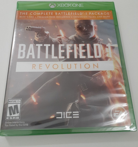 Battlefield 1 Revolution Xbox One Nuevo Fisico Sellado