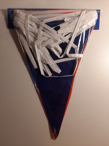 Imagen 7 de 8 de Banderines Guirnaldas Tricolor Fiestas Patrias Chilenas