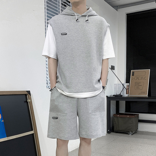 Traje Casual De Verano De Dos Piezas De Estilo Coreano Para