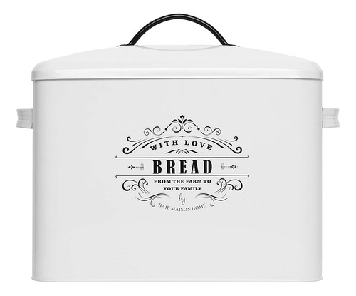 Caja De Pan Blanca Extra Grande - Cajas De Pan Para El Mostr