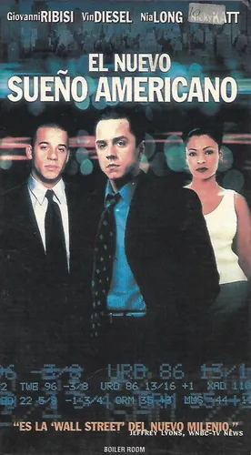 Boiler Room Vhs Giovanni Ribisi Vin Diesel Ben Affleck (Usado)