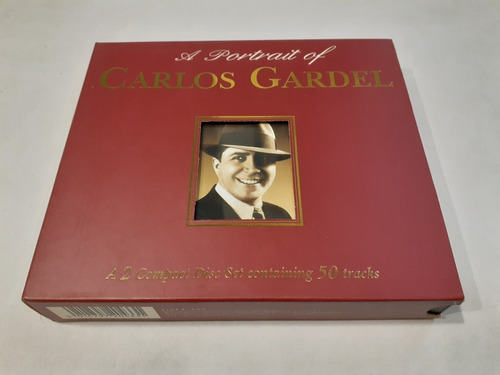 A Portrait Of Carlos Gardel - 2 Cd 1998 Europa Ex 8/10