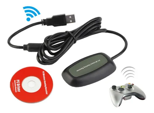 Receptor Receiver Usb P/ Controle Xbox 360 No Computador Pc