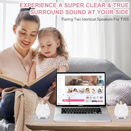 2 Altavoces Bluetooth Portátiles Mini Altavoces Inalámbricos