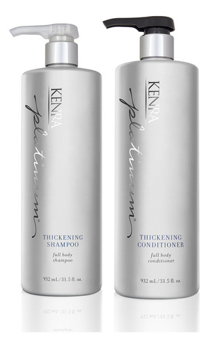 Conjunto De Shampoo/condicionador Kenra Platinum Thickening