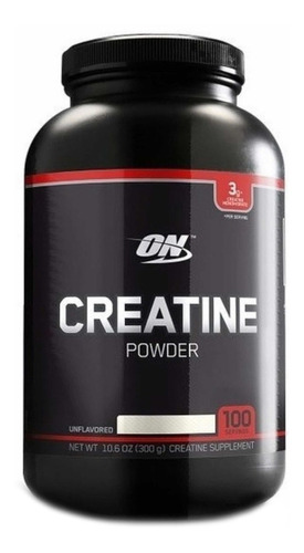 Suplemento em pó Optimum Nutrition  Black Creatine Powder creatina Creatine Powder em pote de 300mL