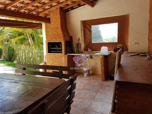 Chácara À Venda Com 4 Dormitórios, 2800 M²- Aparecidinha - Araçariguama/sp - Ch0135