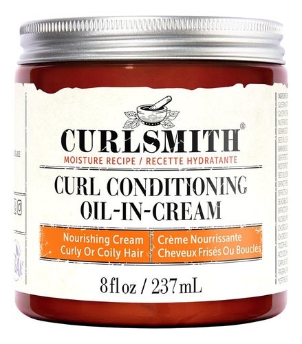 Aceite Acondicionador En Crema Curlsmith Curl Vegan 240 Ml