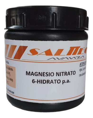 Magnesio Nitrato 6-hidrato P. A. X 250 Gr - Salttech