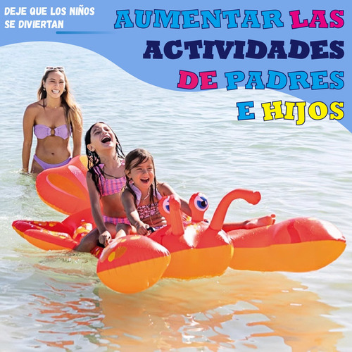 Flotador Inflable Cangrejo De Río Alberca Niños Y Adultos