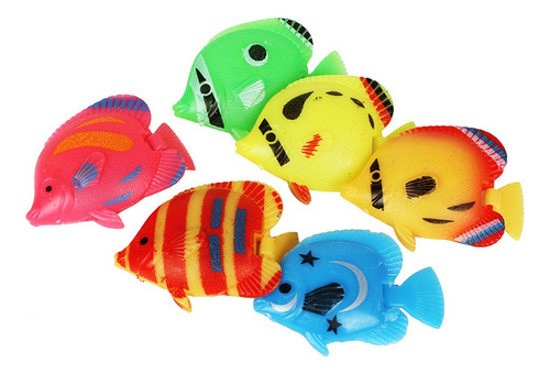 Peces Artificiales Artificiales Flotantes Peces Tropic, 20 U