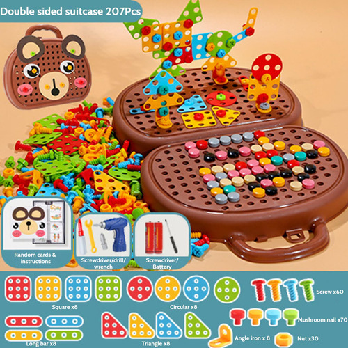 Juego De Herramientas Para Niños Pequeños, Caja De Herramien