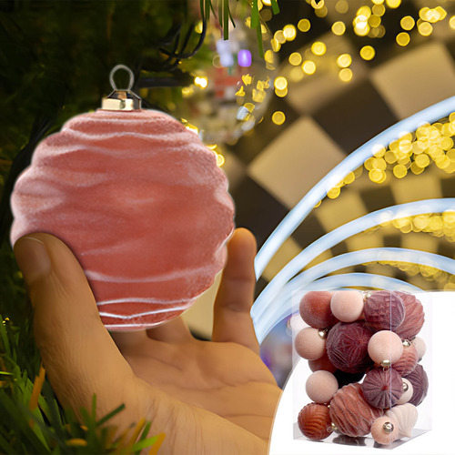 Set De Adornos Navideños Decoration Super Holiday Velvet 3