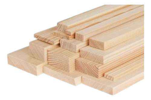 Palos De Madera Maqueta Rectangular 50 Cm Varias Medidas
