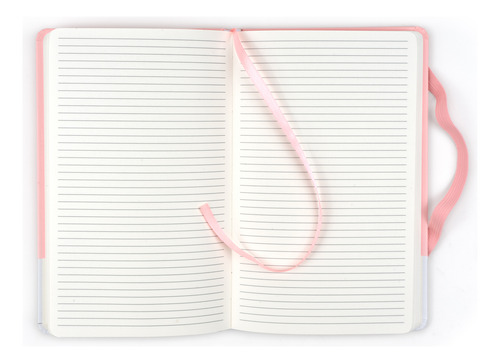 Libreta Pantone Grande Con Elástico Vertical Lineada