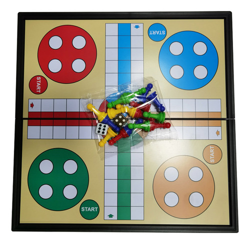 Juegos De Mesa De Ludo Magnéticos Portátiles Juego De Vuelo