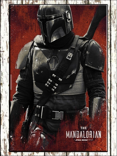 Cuadros The Mandalorian Star Wars 72x45 Cm A2