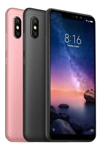 Celular Xiaomi Redmi 6 Pro 64gb Rose Gold Negro Netpc