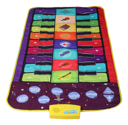 Tapete De Teclado Musical Toys Para Niños, Grande, Piano Dob