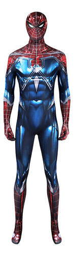 Spider-man Tough Battle Suit Cos Superhéroe Mismas Mallas Y