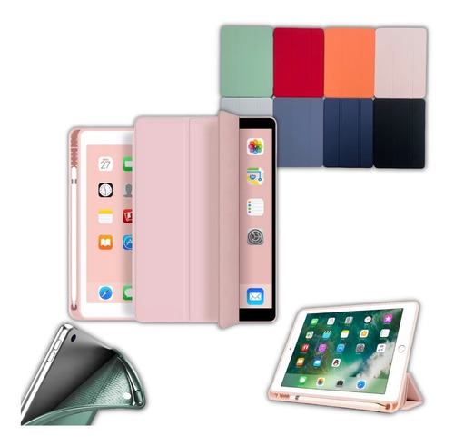 Fundas Para iPad 10,2 (7ma/8va/9na) Gen  8 Colores