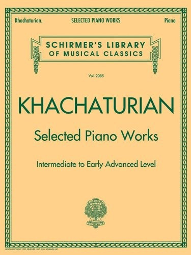 Obras De Piano Seleccionadas Schirmers Biblioteca De Clasico