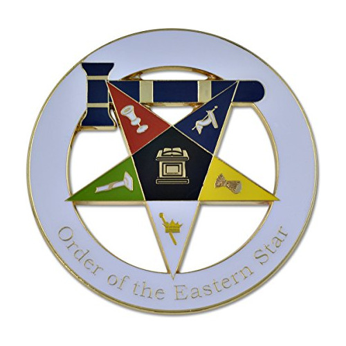 Emblema Masónico Para Coche De Matrona De La Orden De La Est