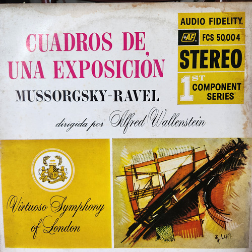 Vinilo Alfred Wallenstein Virtuoso Symphony London Cl1