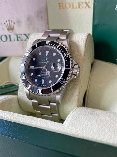 Rolex Submariner Date , 2004 , Aço , Pré Cerâmica Completo!!