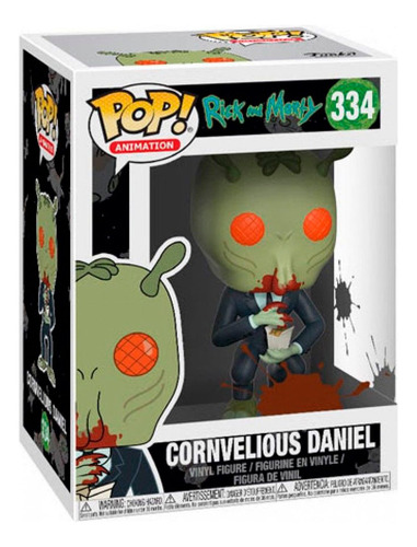 Funko Pop Cornvelious Daniel #334 Rick And Morty