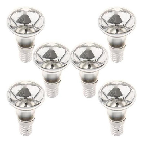 6 Piezas Adaptador Respetuoso Medio Bombilla R39 Ses E14 30w