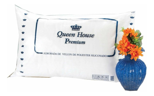 Almohadas Vellon Soft Siliconado Premium Queen House