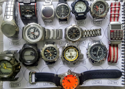 Lote 46 Sucatas Casio E Outros- Máquina Do Tempo