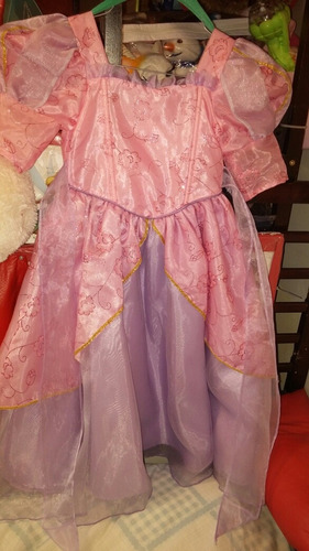 Vestido Rapunzel 4-5 Años