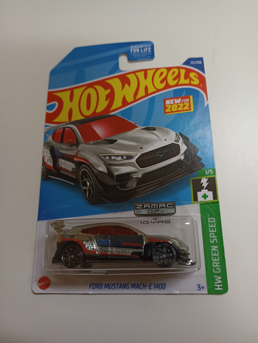 Hot Wheels Mustang Mach-e Zamac Exclusivo 2022 Primer Edicio