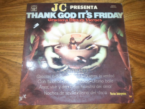 Jc Presenta Thank God It's Friday Cover Hits * Vinilo