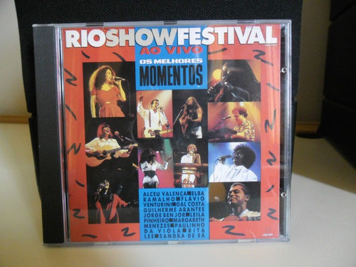 Cd Rio Show Festival Os Melhores Momentos Ed. 1991 Ao Vivo