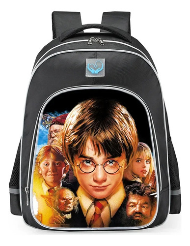 Mochila Escolar Impermeable De Harry Potter