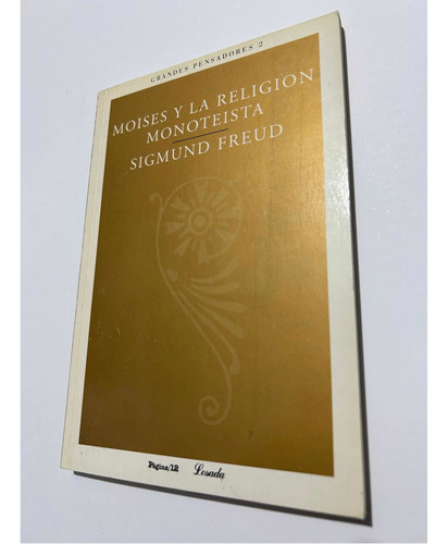 Libro Moisés Y La Religión Monoteísta - Freud - Oferta