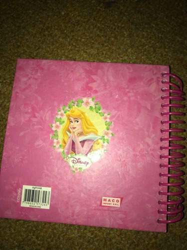 Agenda Disney Princess Tapa Dura