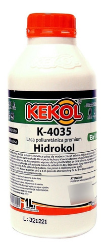 Imagen 1 de 1 de Hidrolaca Para Piso De Madera Kekol K4035 1 Lts