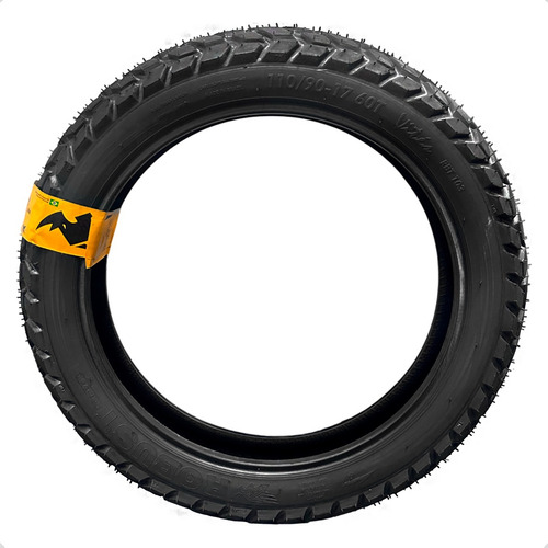 Pneu traseiro Robust Vités com câmara Nxr/xre/crf 110/90-17