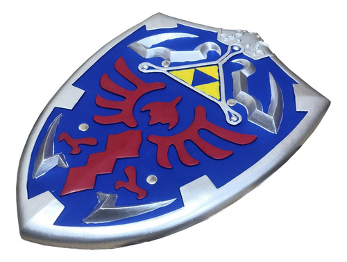 Imagen 2 de 9 de Escudo Legend Of Zelda Link Hylian Hyrule Triforce Foam