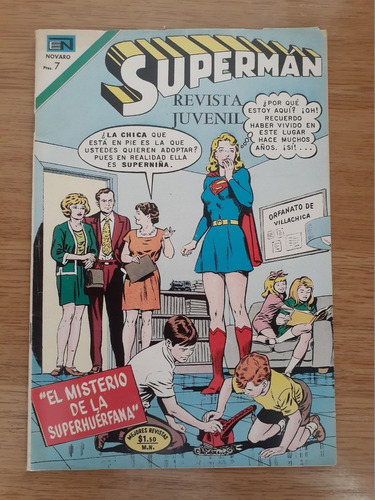 Cómic Superman Número 848 Editorial Novaro 1972