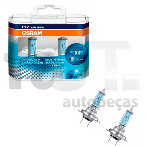 Lampada Osram Cool Blue Intense H7 Par Xenon Look 4200k