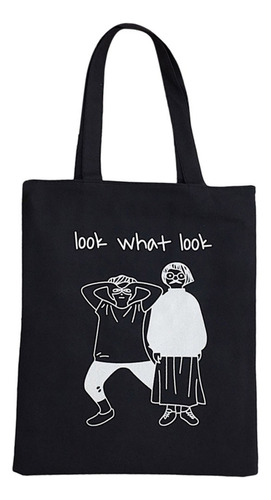 Bolso De Hombro Estampado De Lona Z Para Mujer, Capacidad Be