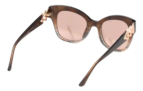 Lentes De Sol Mujer Inyectado Forma Mariposa Gu7596 Guess